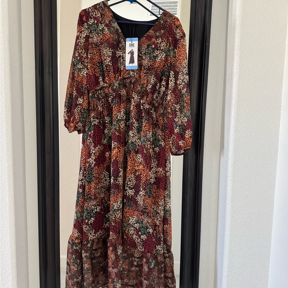 Frye Dresses & Skirts - Frye Multicolor Long Sleeve Dress